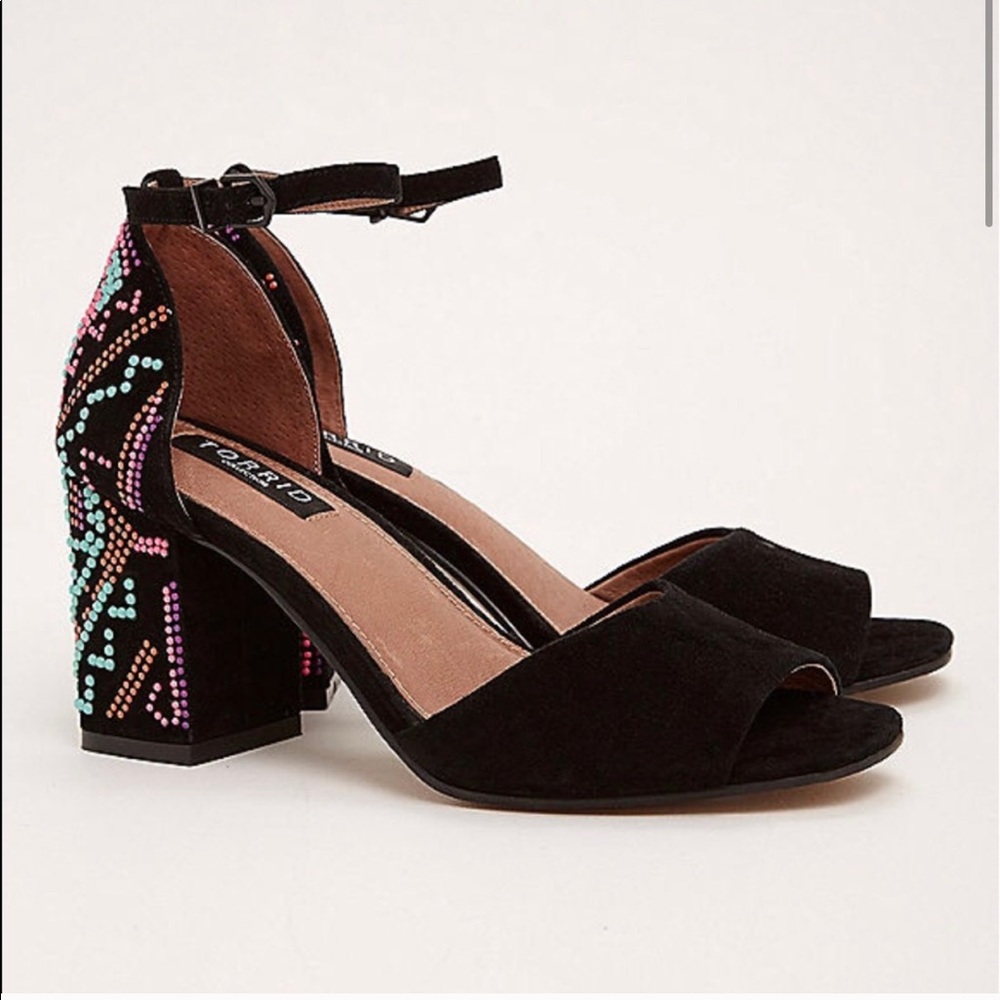 Torrid Collection • Neon Beaded Block Heels